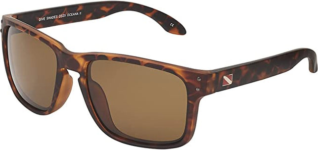 Dive Shades Polarized Sunglasses - Oceana Tortoise Frame
