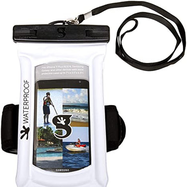 Float Phone Dry Bag w/Audio/Armband