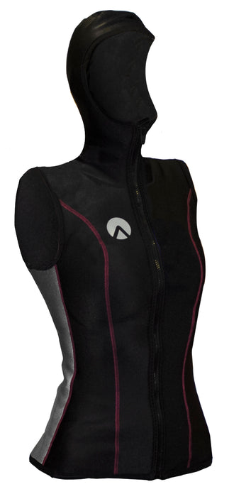 Sharkskin Chillproof Vest w/Hood Full Zip - North American Divers