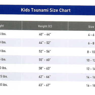 Tsunami - Kids 7mm High Stretch Fullsuit - North American Divers